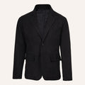 Men’s Classic Black Suede Leather Blazer Jacket